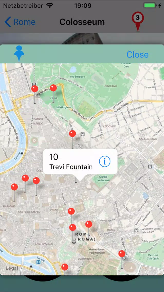 Rome Giracittà - Audioguide Screenshots