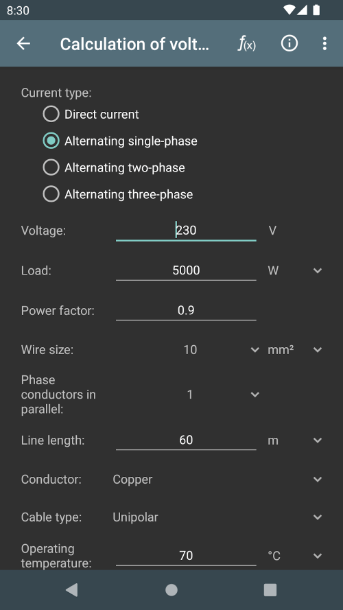 Electrical Calculations-screenshot-3