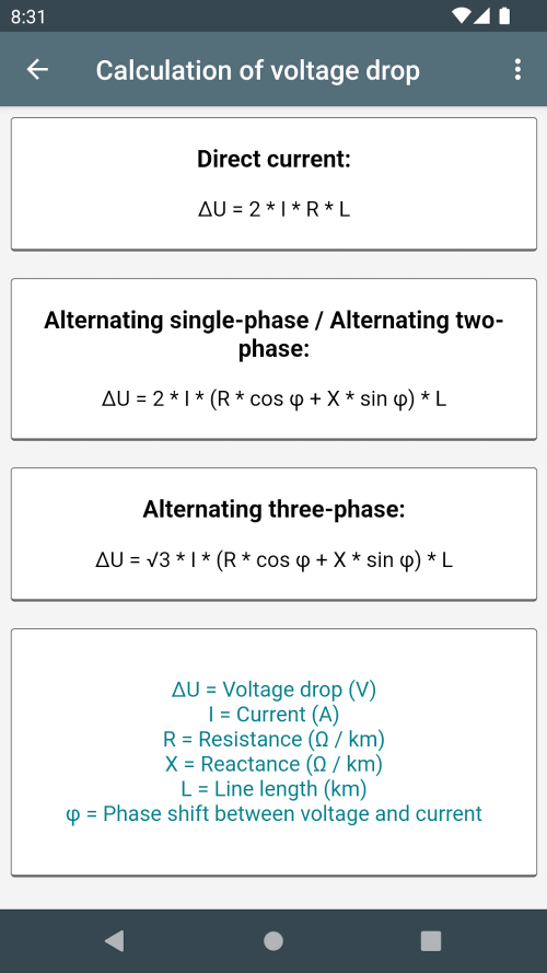 Electrical Calculations-screenshot-5