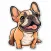 French bulldog stickers lovers