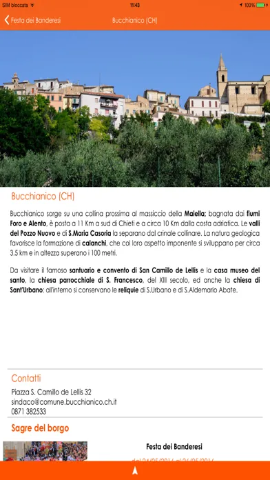 Screenshot di BorghiSagre