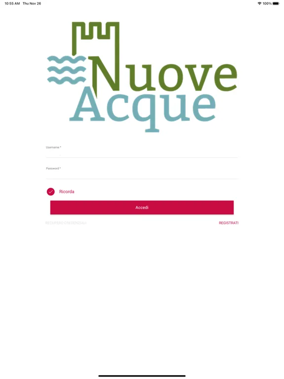 Nuove Acque iPad 应用截图