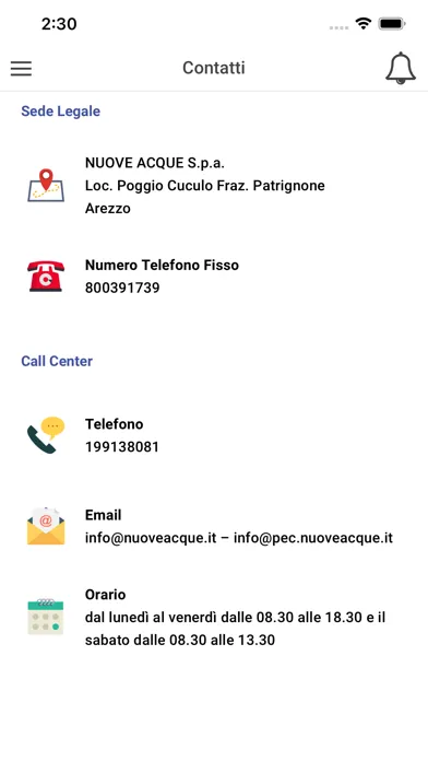 Nuove Acque应用截图