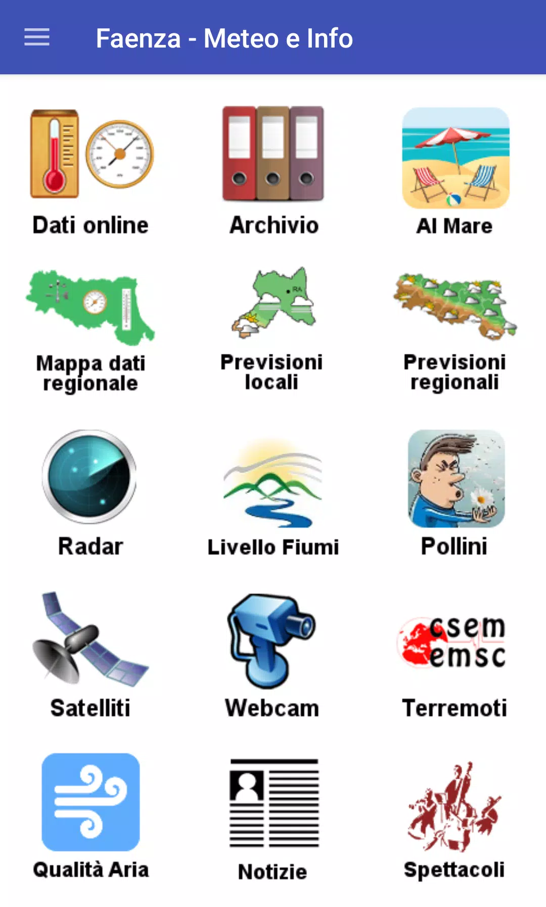 Meteofa скриншоты приложения1