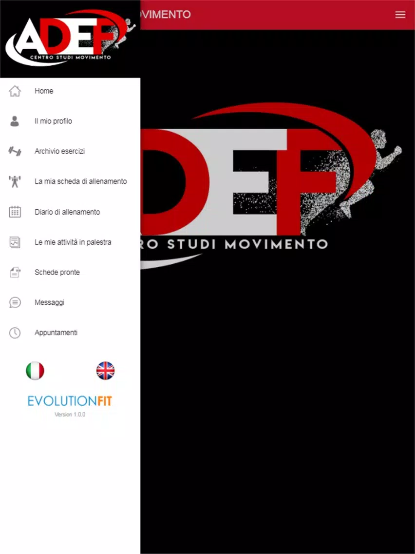 Screenshot di ADEF CENTRO STUDI MOVIMENTO iPad 