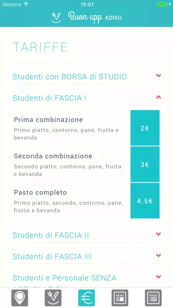 Buon app ADISU スクリーンショット