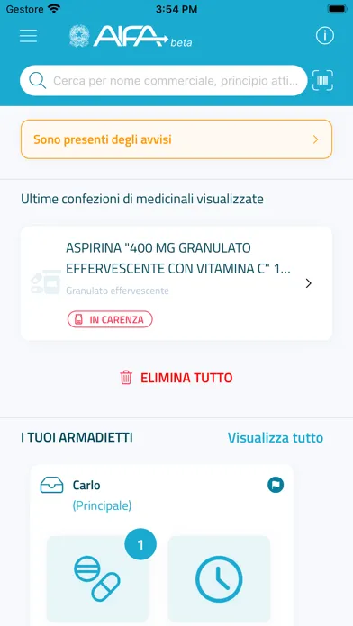 AIFA Medicinali स्क्रीनशॉट