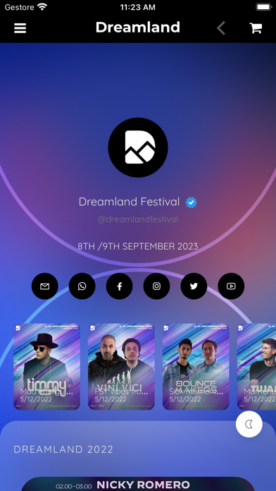 Zrzuty ekranu DREAMLAND FESTIVAL