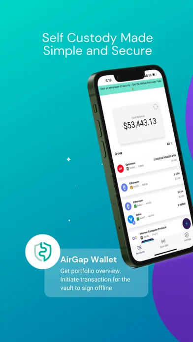 AirGap Wallet Screenshots