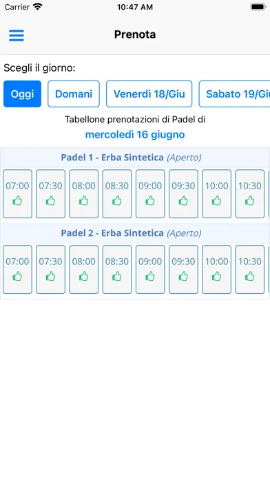 Screenshot di Airone Sport Club