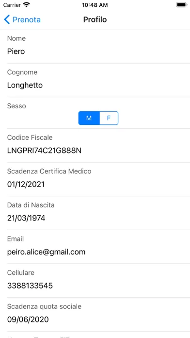 Screenshot di Airone Sport Club