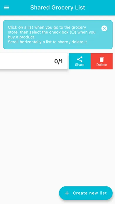 Shared Grocery List Ekran Görüntüleri