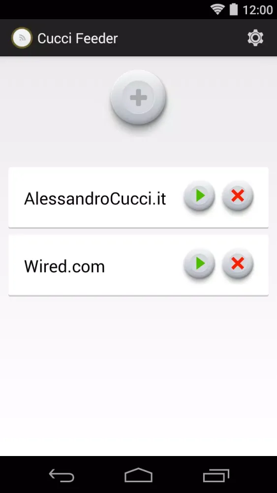 Cucci Feeder Screenshots