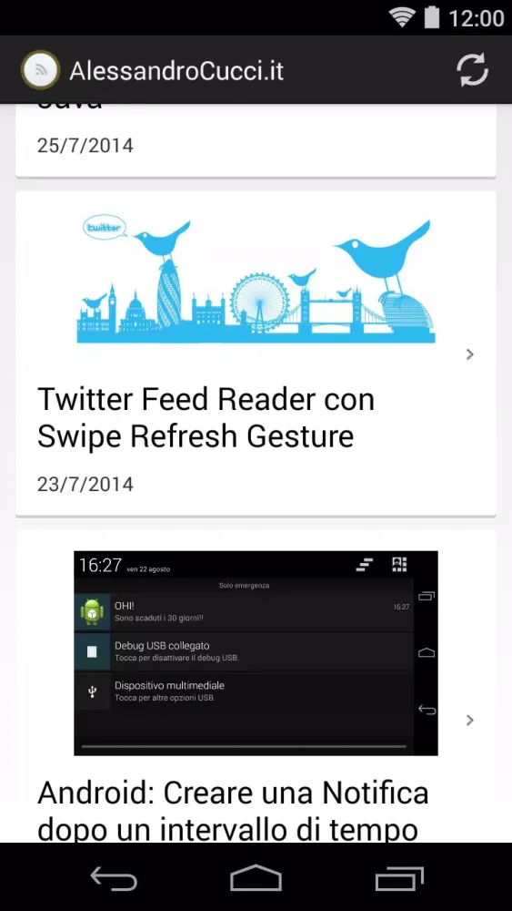 Cucci Feeder Screenshots