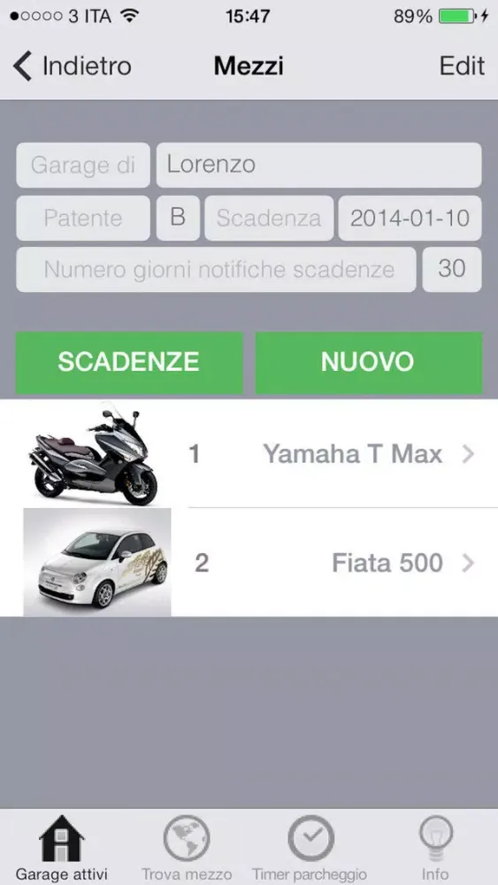 MyGarage Screenshots