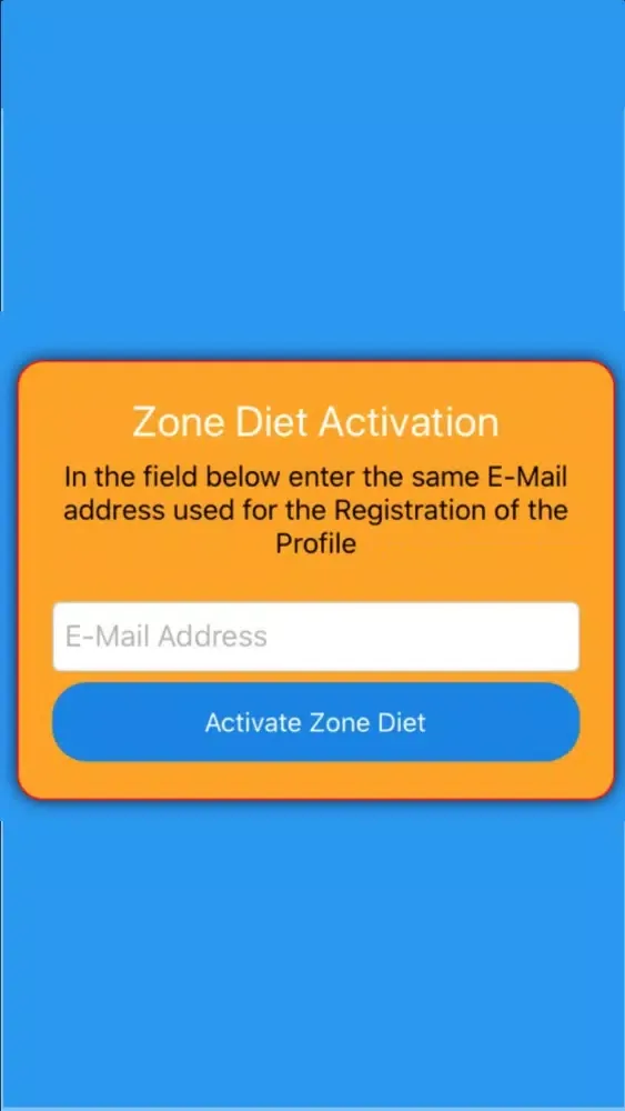 Zone Diet for Gympass スクリーンショット