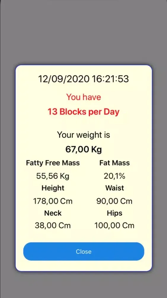 Zone Diet for Gympass スクリーンショット