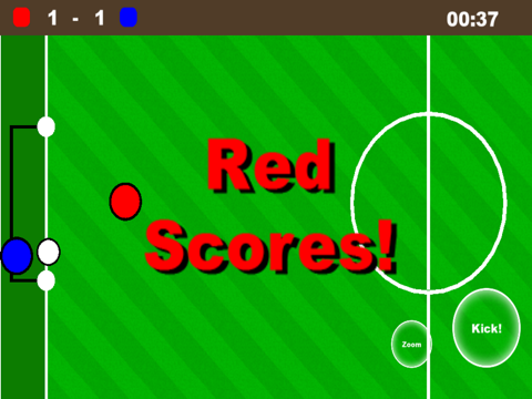 Ảnh chụp màn hình của AirBall - Soccer game iPad 