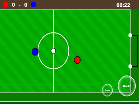Ảnh chụp màn hình của AirBall - Soccer game iPad 