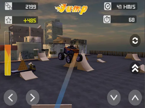Monster Truck Stunt 3D iPad  سکرین شاٹس