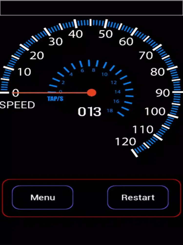 Fast Fingers Speed Tester iPad  スクリーンショット