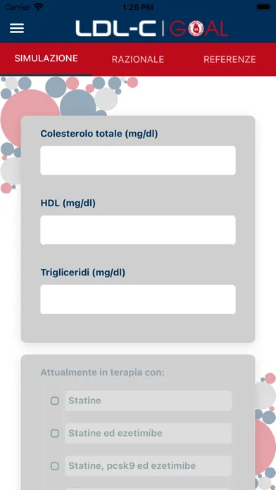 LDL-C Goal سکرین شاٹس