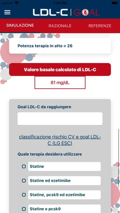 LDL-C Goal سکرین شاٹس
