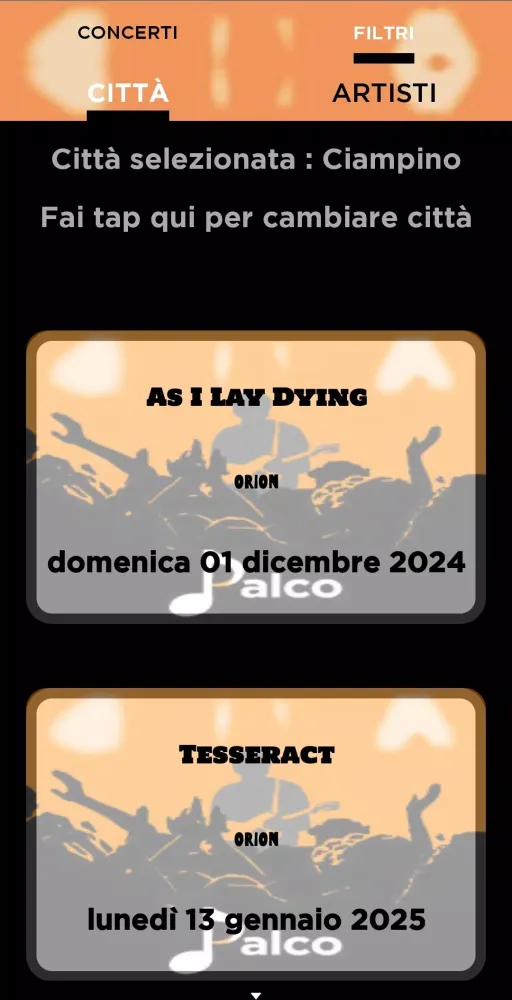 Palco Screenshots