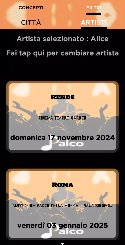 Palco Screenshots