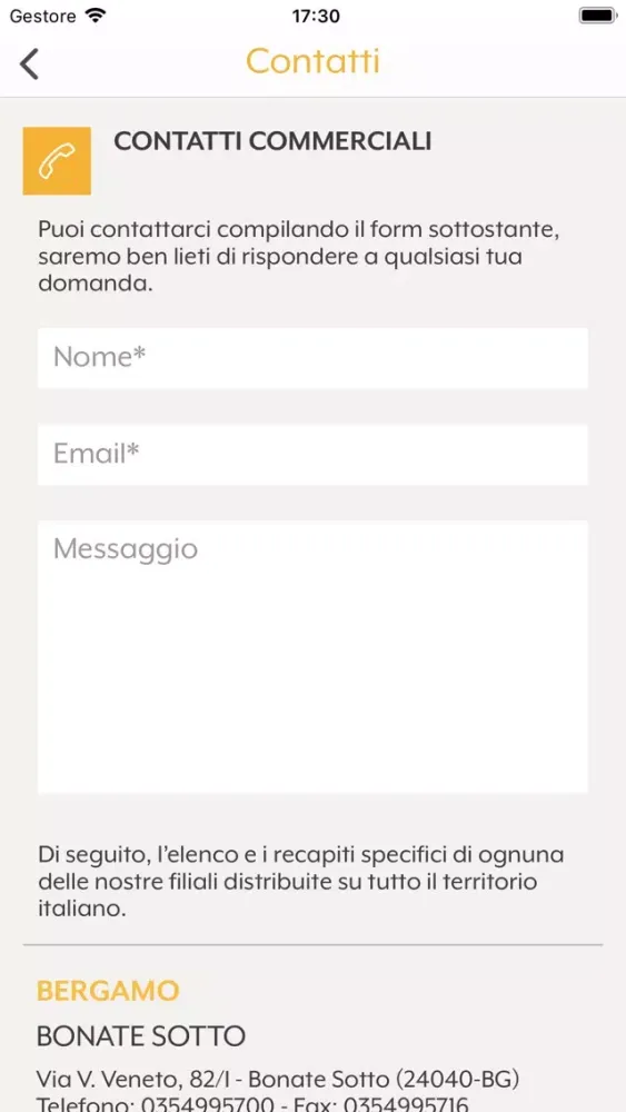 Tangkapan layar AxL - Cerco Offro Lavoro