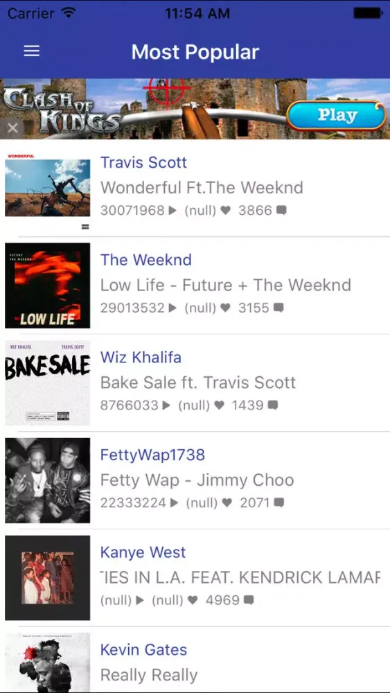 Screenshot di iGroove Mp3 - Free Streaming Music for SoundCloud