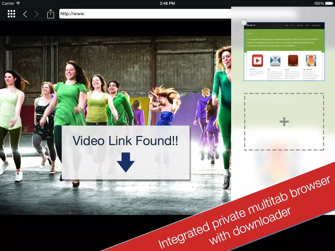 iSecrets: Media Vault and private browser iPad  Screenshots