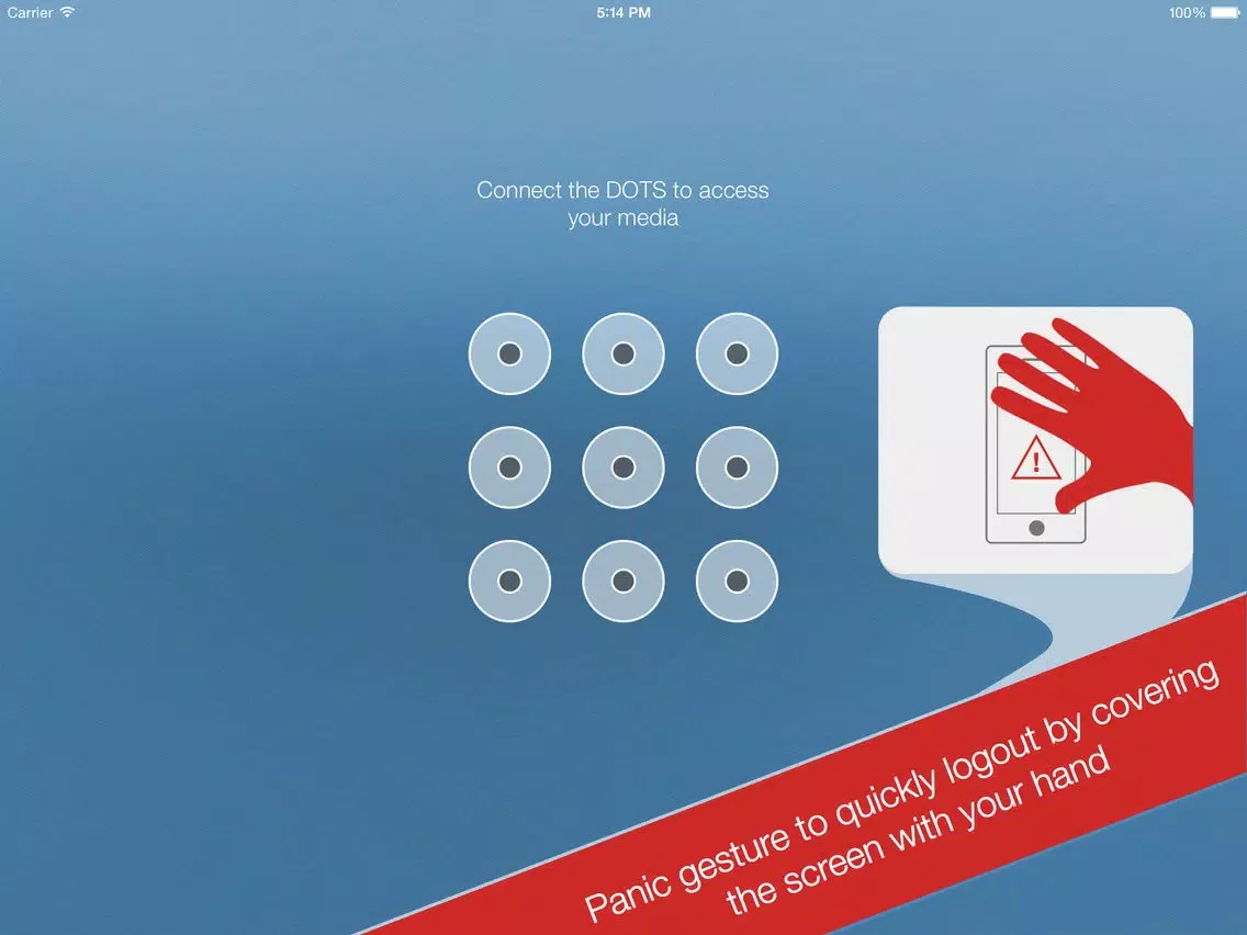 iSecrets: Media Vault and private browser iPad  Screenshots