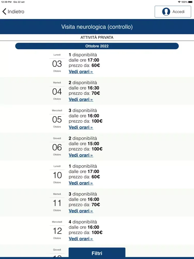 Don Gnocchi iPad 應用截圖
