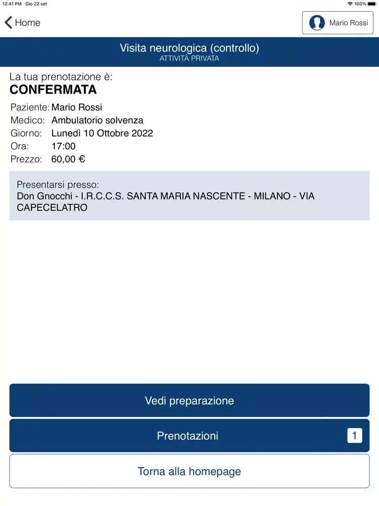 Don Gnocchi iPad 應用截圖