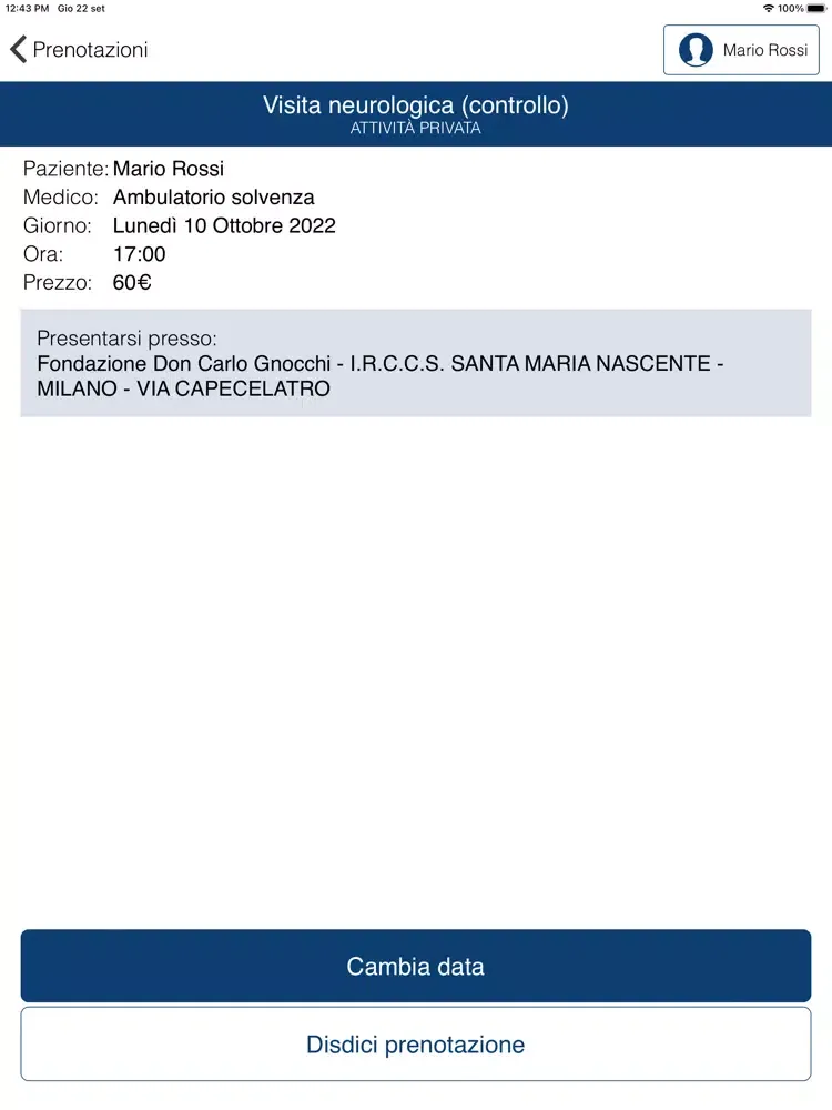 Don Gnocchi iPad 應用截圖