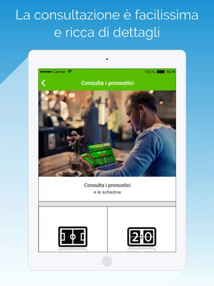 Pronostico facile iPad  スクリーンショット
