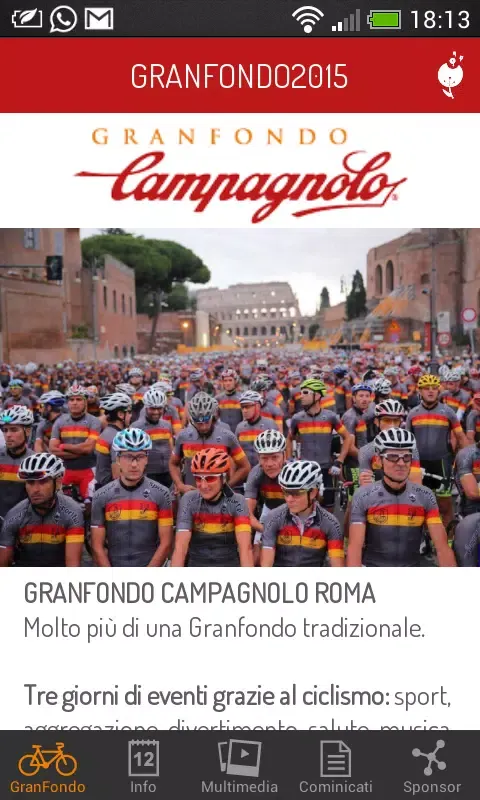 Granfondo Roma Screenshots