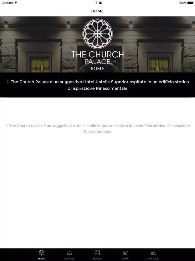 Tangkapan skrin Ask Mr C - The Church Palace iPad 