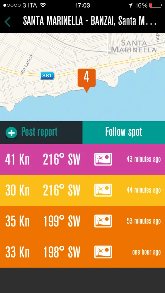 Kite App Screenshots