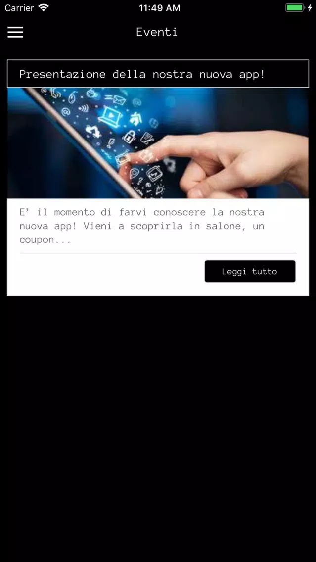 Capturas de tela do Gemini Acconciature Torino