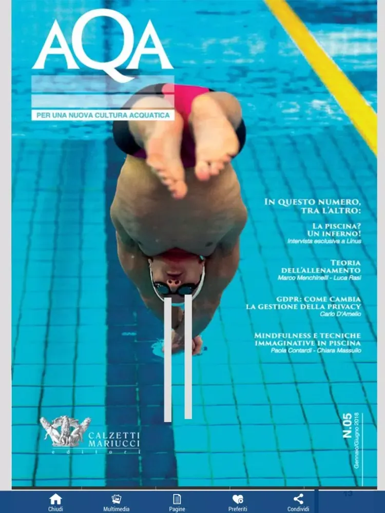 Tangkapan layar AQA iPad