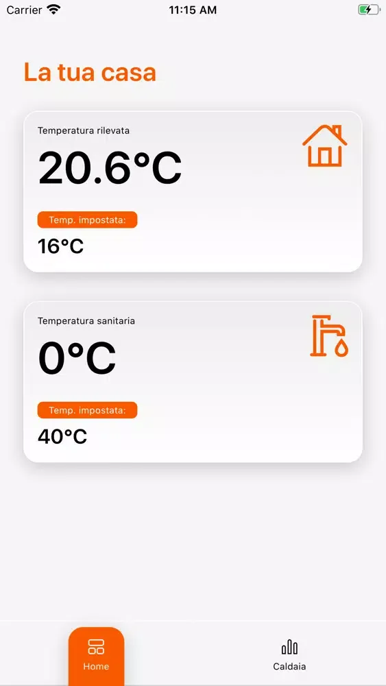 Скриншоты Ferroli Smart Connect