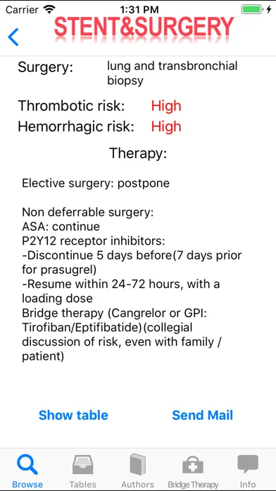 Stent & Surgery Screenshots