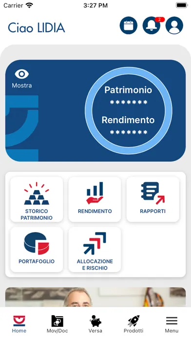 Screenshot di Arca Fondi