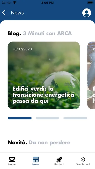Screenshot di Arca Fondi