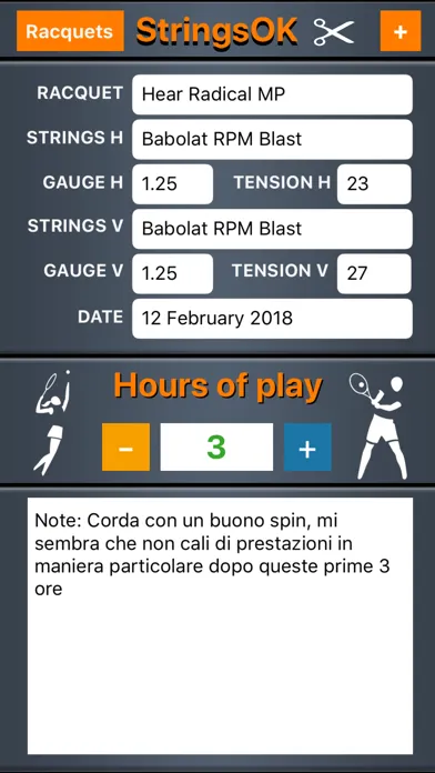 تصاویر Tennis Strings Tension OK