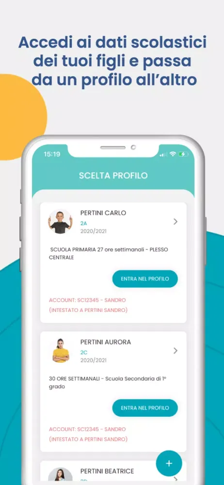 Capturas de pantalla de didUP - Famiglia
