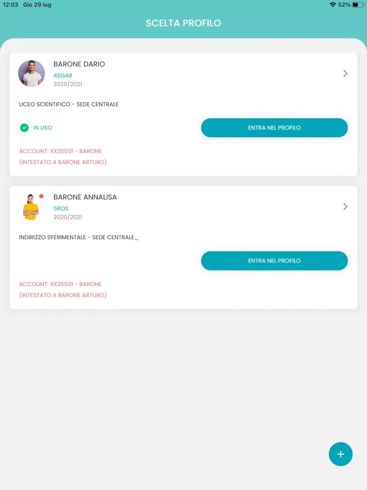 Capturas de pantalla de didUP - Famiglia