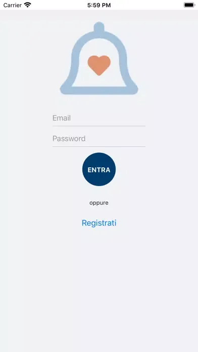 Screenshot di CareGiverNet
